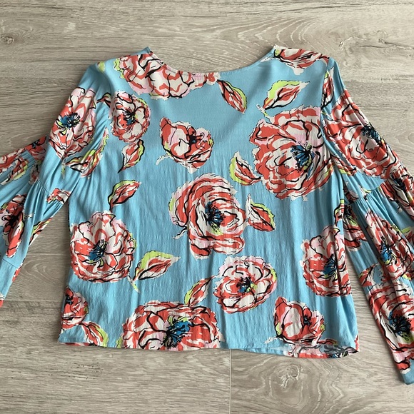 Tracy Reese flounce sleeve top - Picture 5 of 5